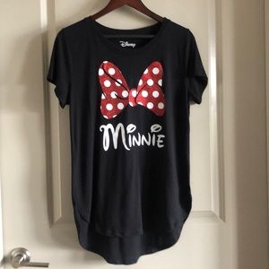 Disney Minnie Mouse Womens T-Shirt Large